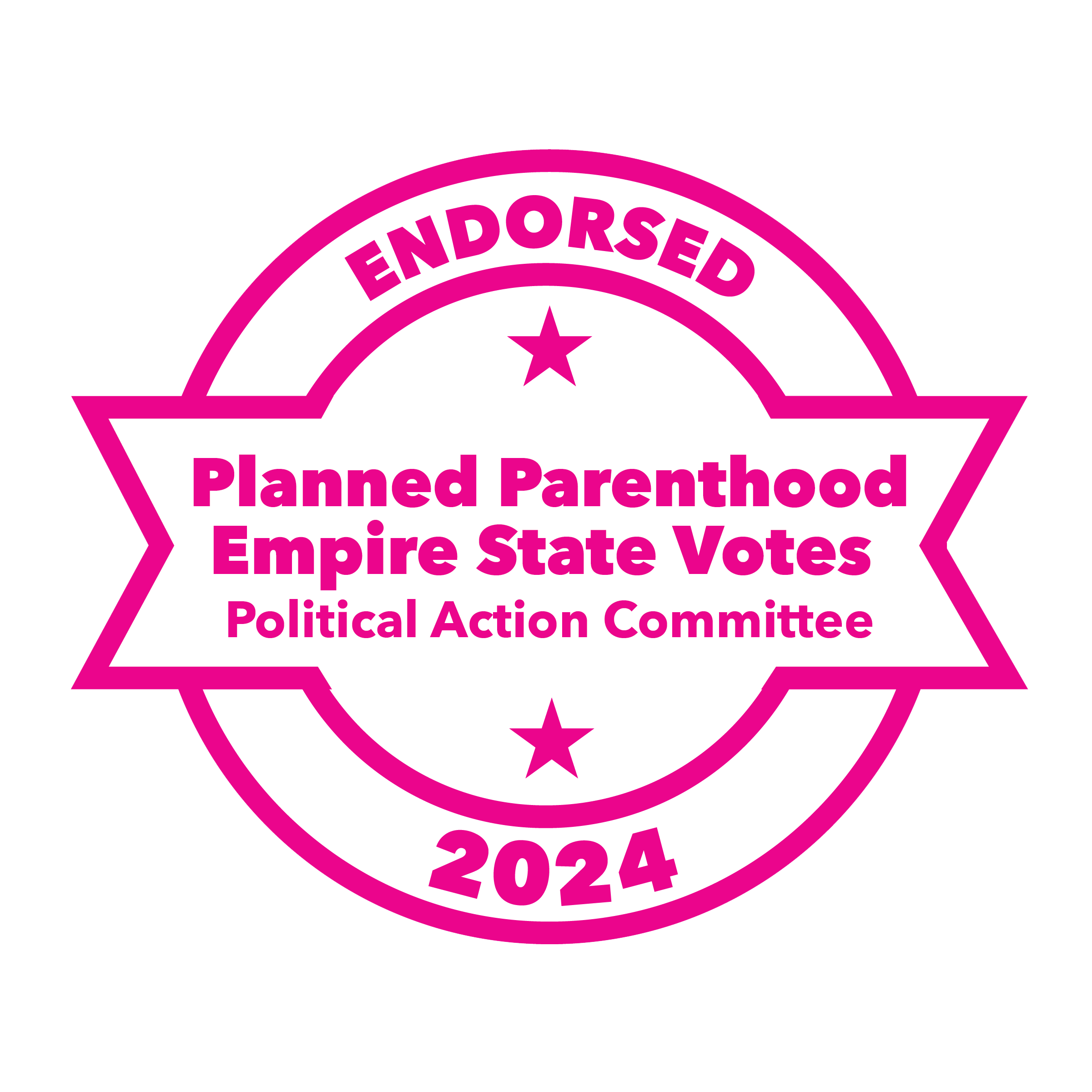 Planned Parenthood Empire State Endorsement Seal